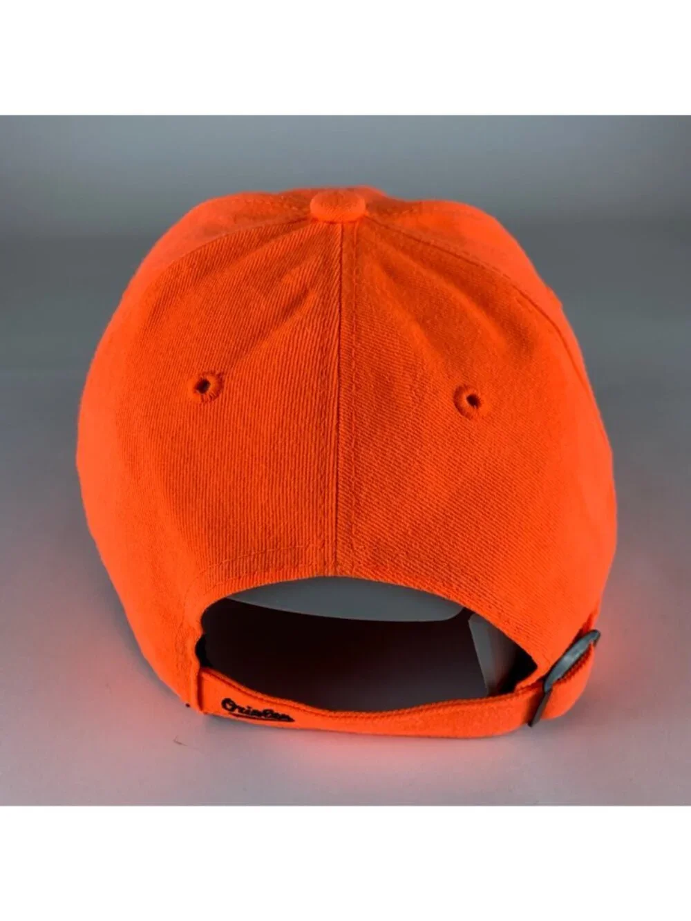 Baltimore Orioles MLB Womens Neon Orange 47 Brand Clean Up Relaxed Fit Hat